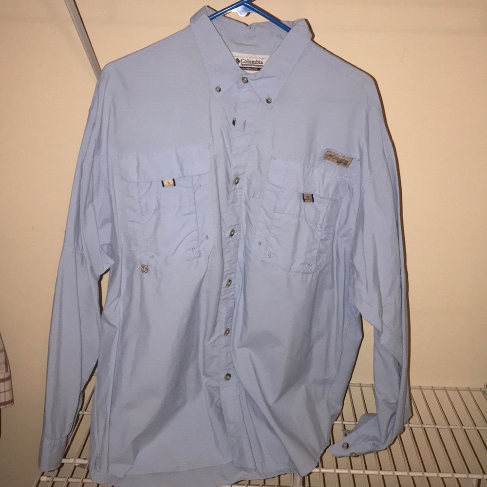 Columbia Performance Fishing Gear Button Down